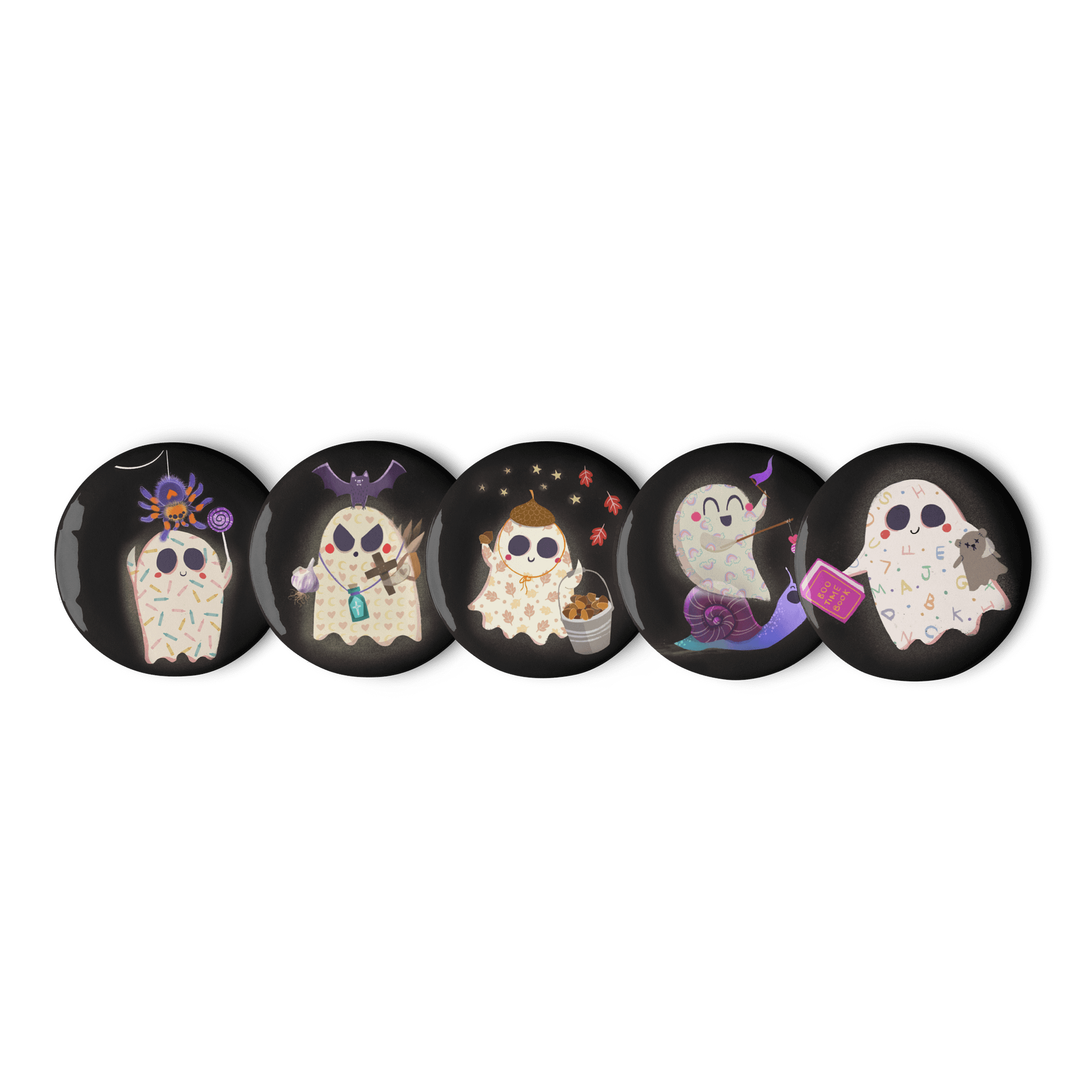 Little Ghost Pin Set #1 product image (3)