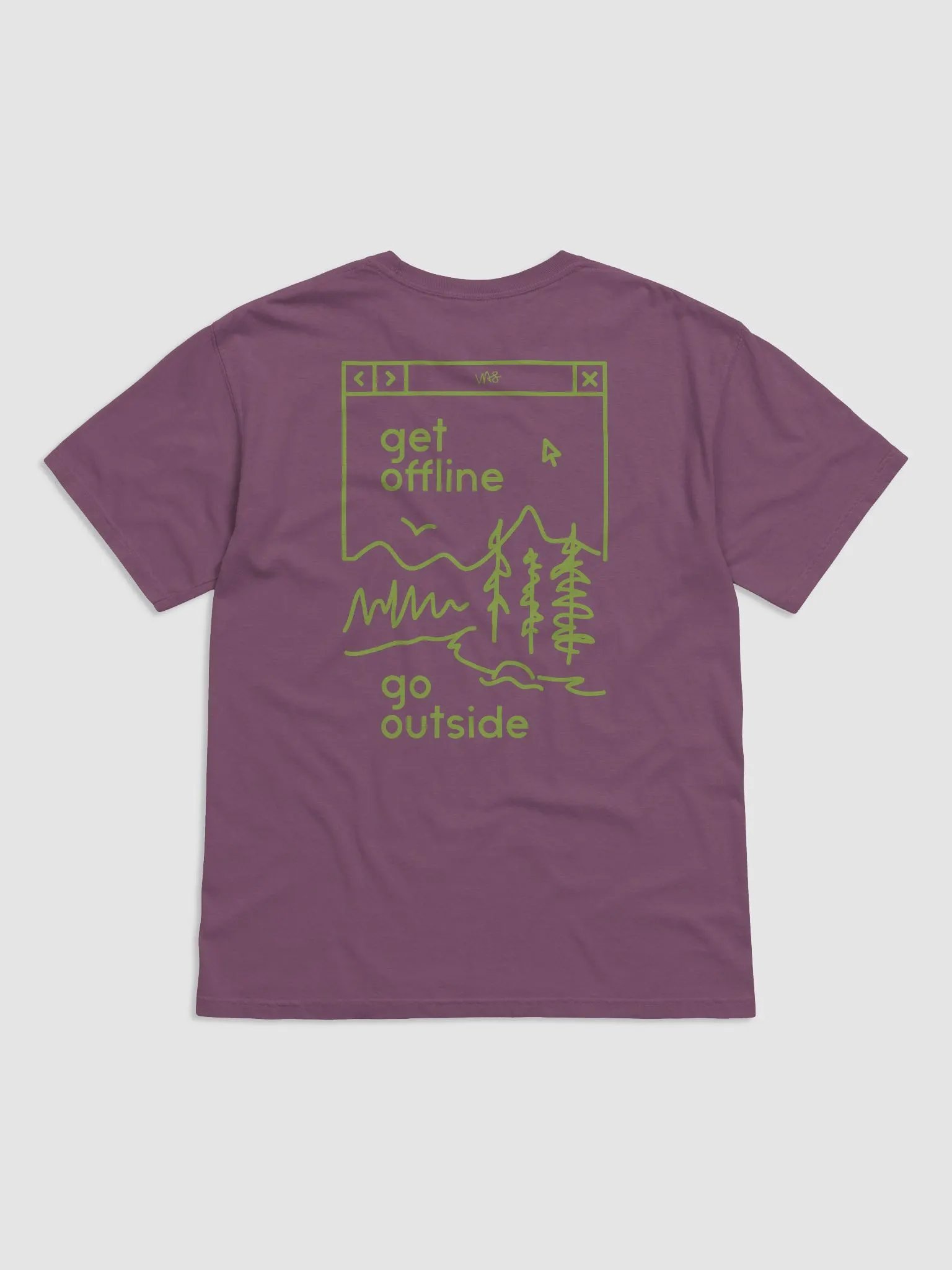 Get Offline, Go Outside (Comfort Colors Garment-Dyed Heavyweight T-Shirt) product image (17)