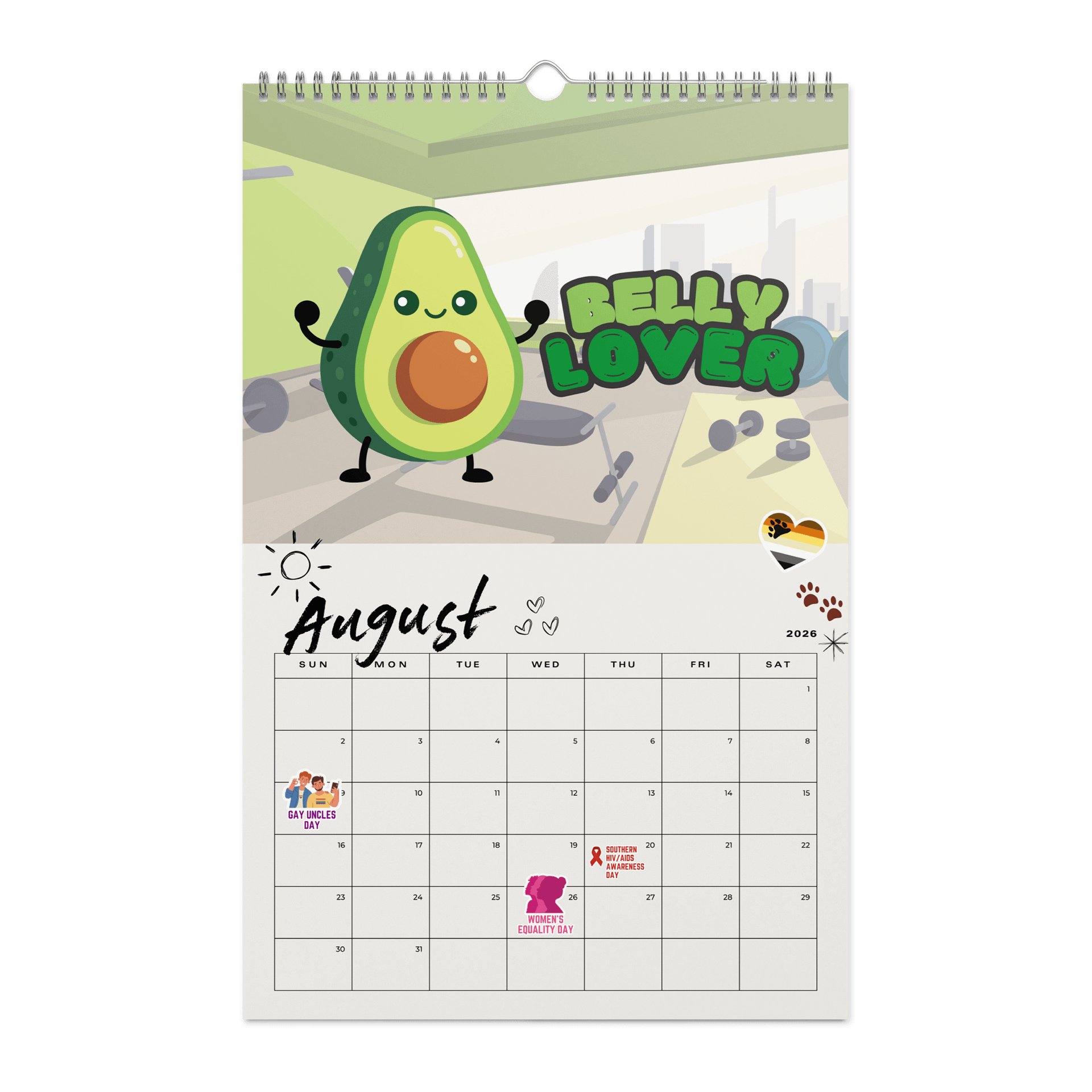 2026 LGBTQ+ Pride & Cultural Celebration Calendar product image (8)