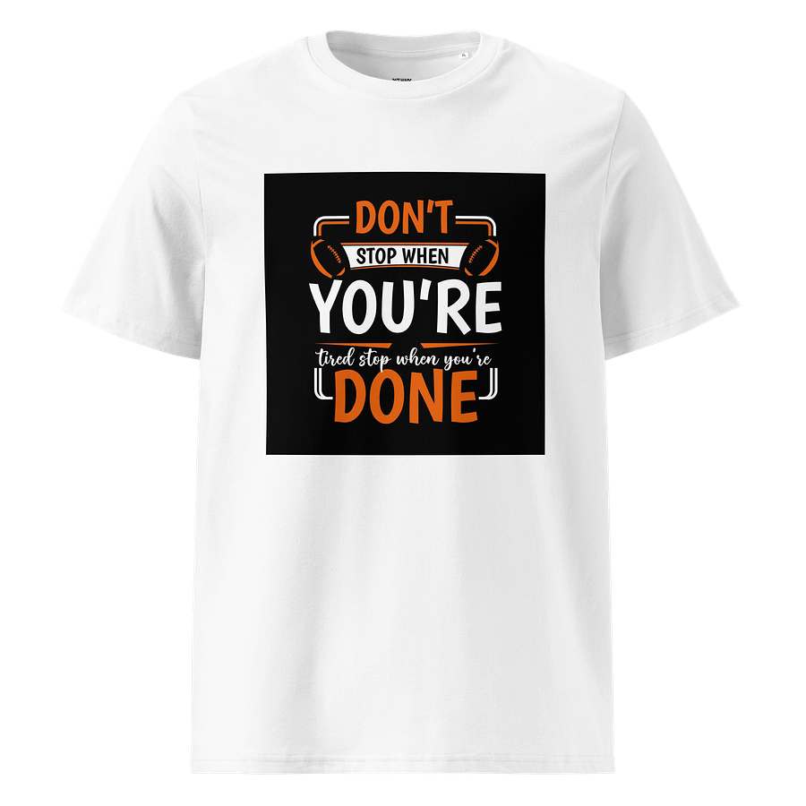 Finish Strong Football Quote T-Shirt product image (1)