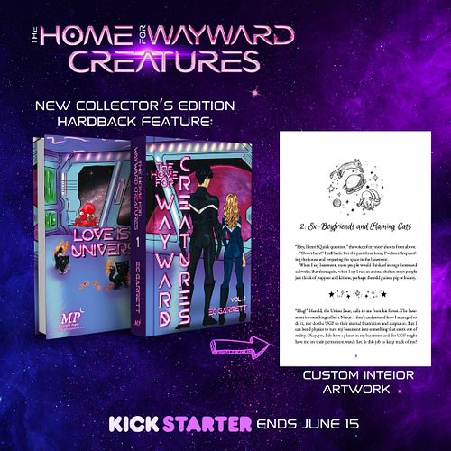 INTERIOR REVEAL

Meet THE HOME FOR WAYWARD CREATURES (Vol 1), my new paranormal space romantasy series about the galaxy’s onl...