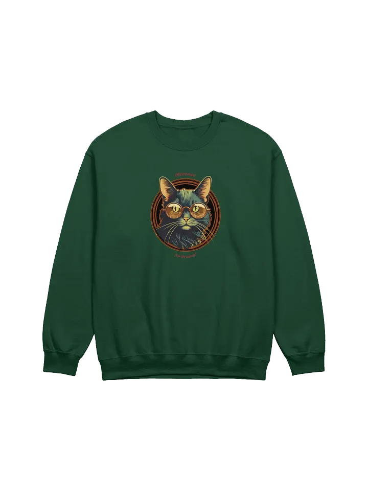 Whiskered Wisdom Crewneck Sweatshirt product image (5)