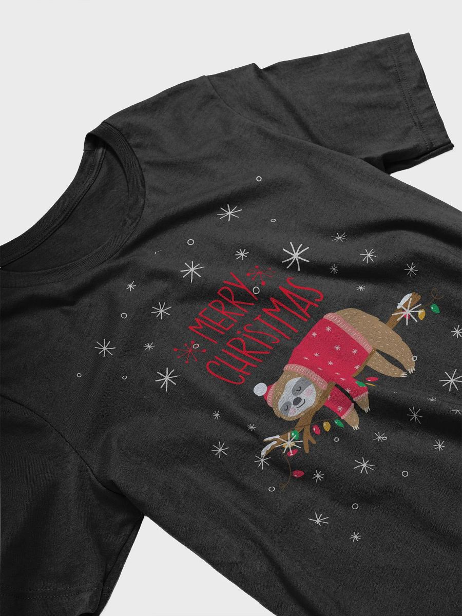 Merry Sloth Christmas T-Shirt product image (8)
