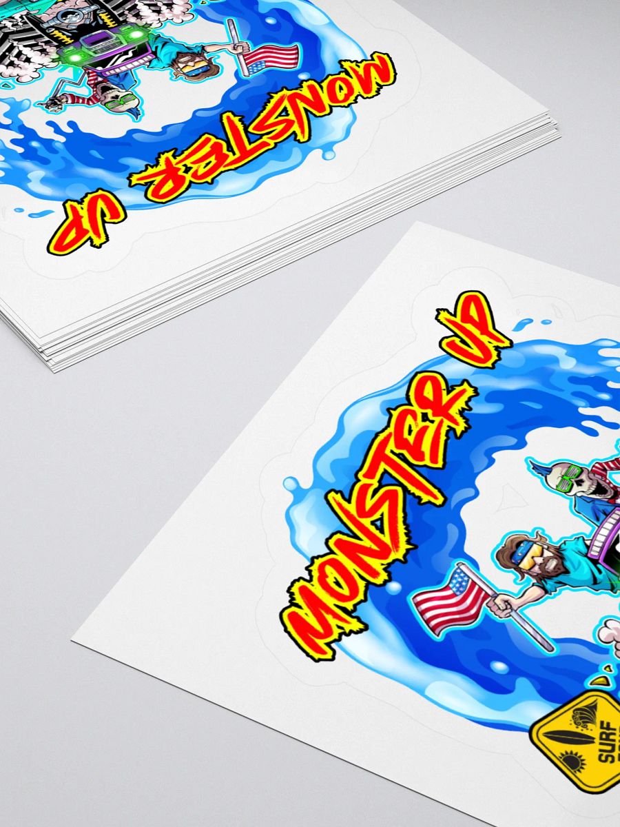 MONSTER UP STICKER product image (10)