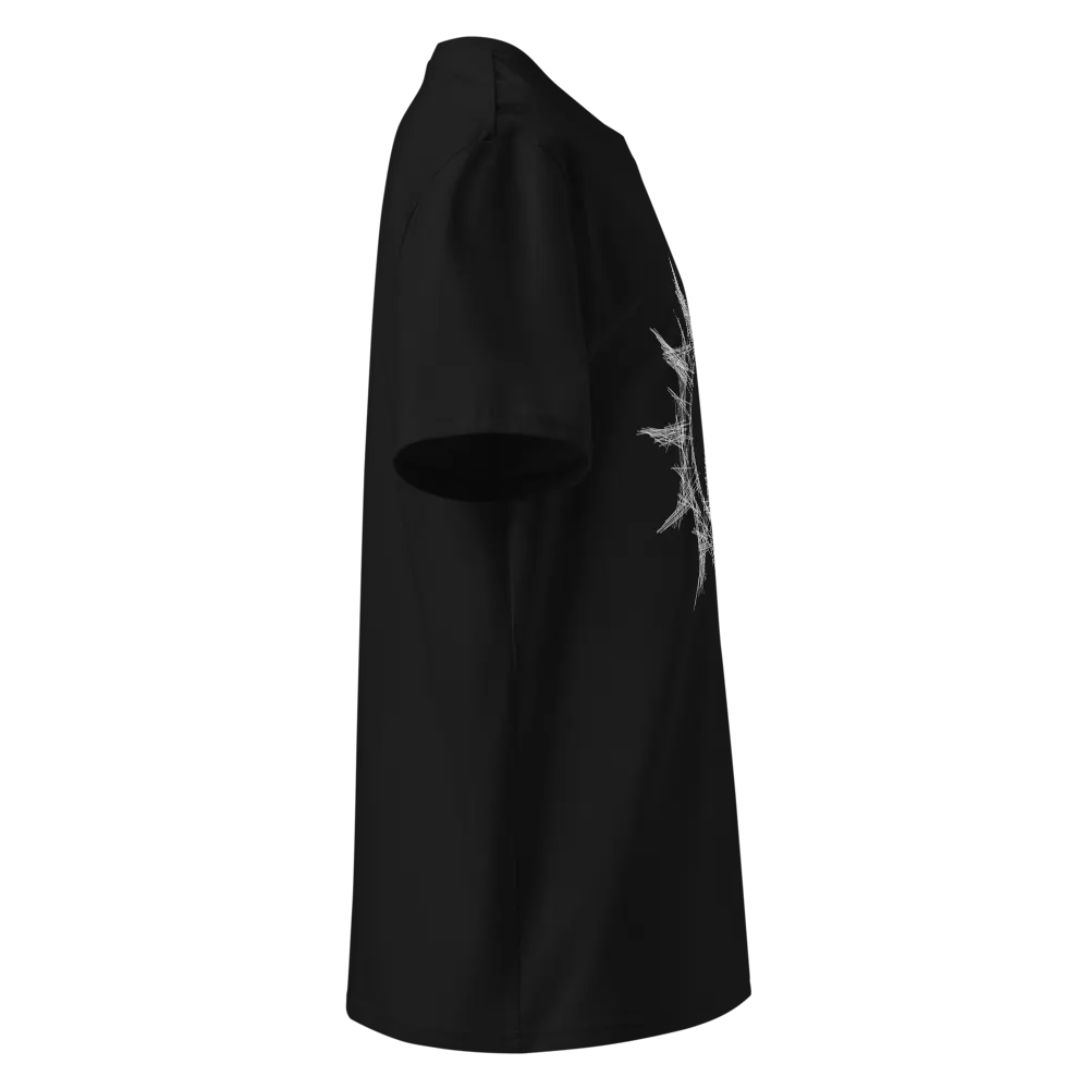 Mystic Sun Tee - White Celestial Yin-Yang Design | Spiritual Wear product image (3)