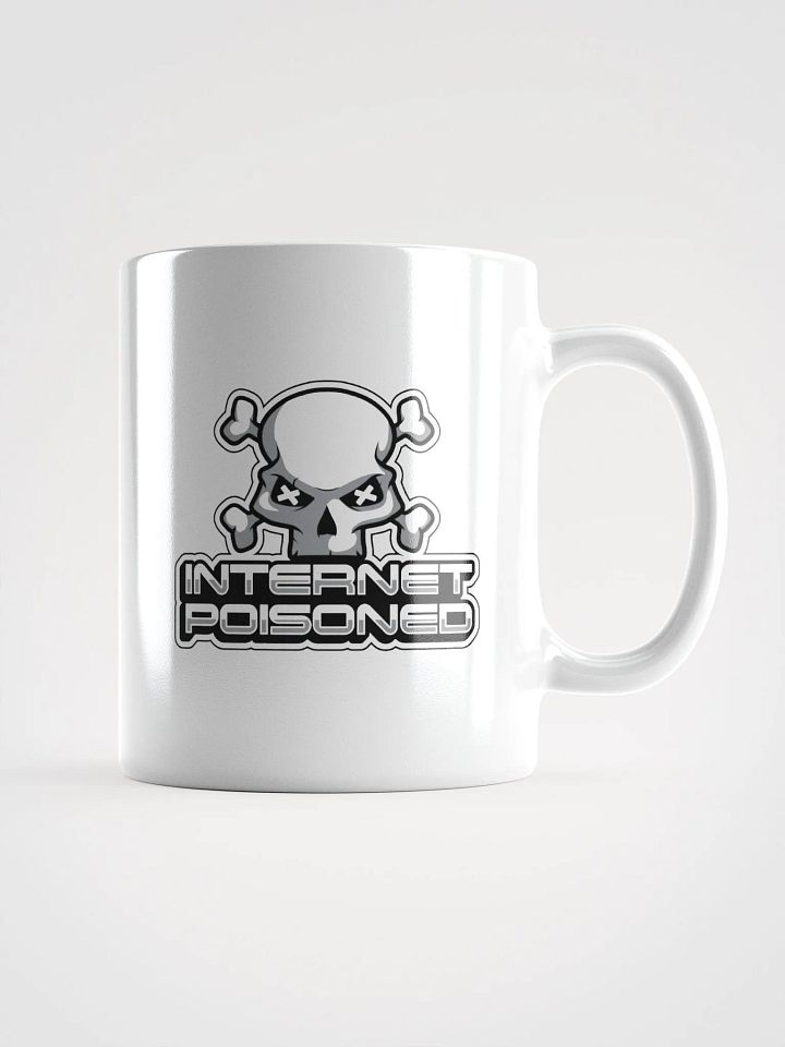 Internet Poisoned Y2K Coffee Mug – Funny Goth Meme Cup product image (1)