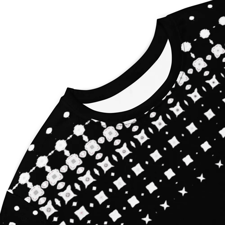 Abstract Not Quite The Little Black Dress T Shirt Dress product image (6)