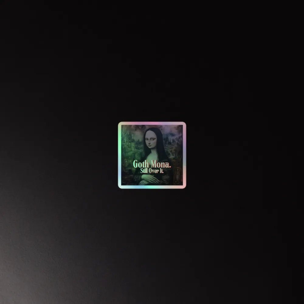 Goth Mona Sticker product image (2)