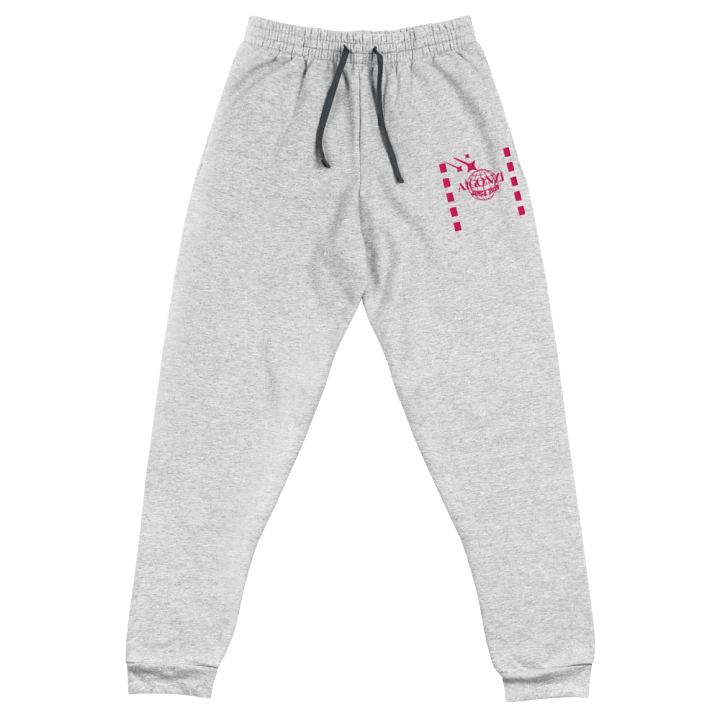 Flamingo Pink checker Midweight Joggers product image (1)
