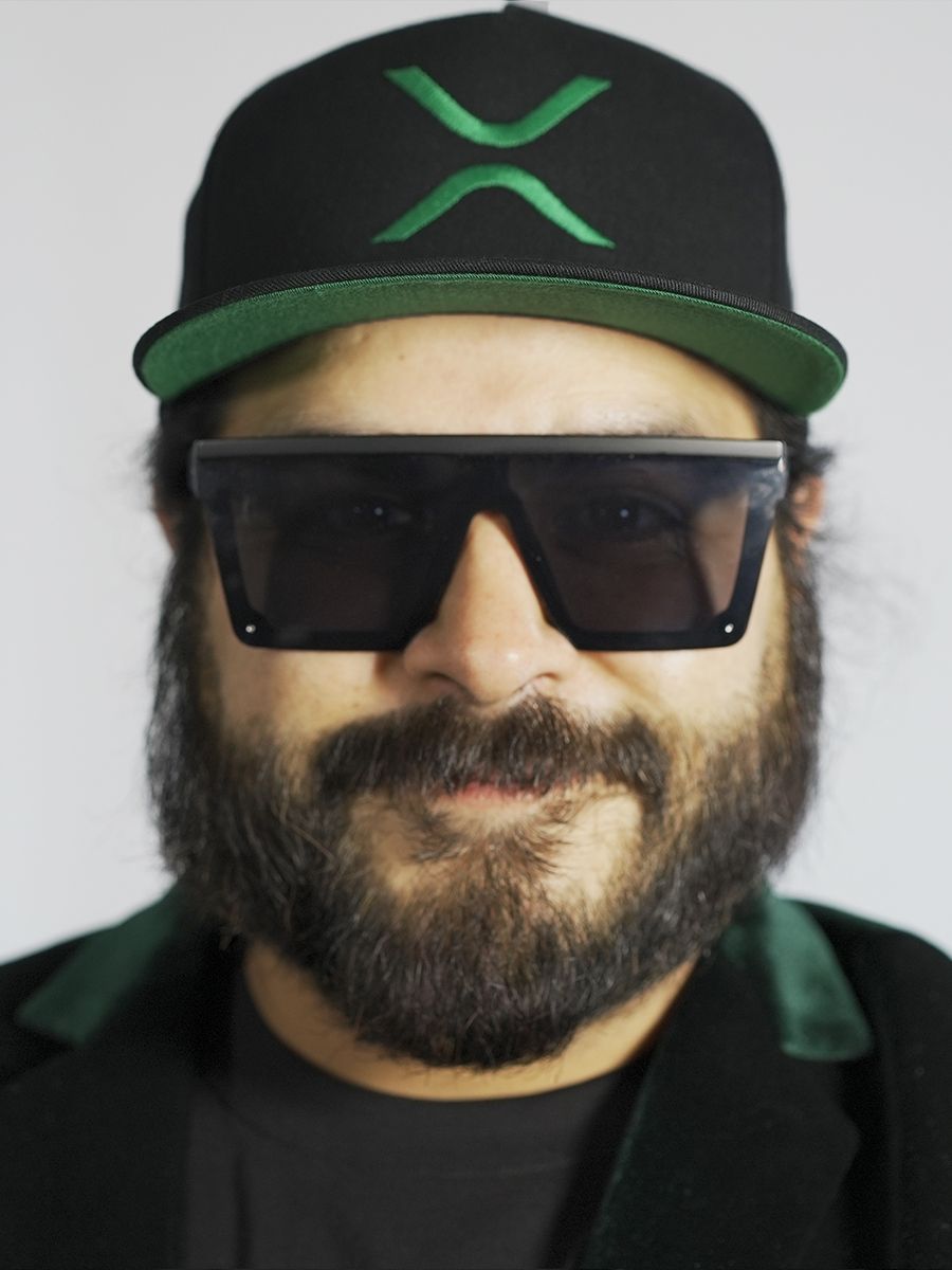 Green XRP Logo Snapback product image (1)