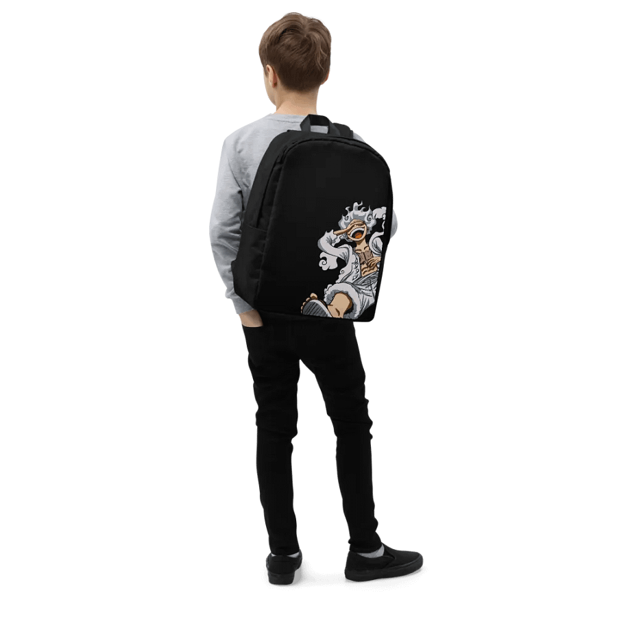 Joyful White Hair All-Over Backpack product image (6)