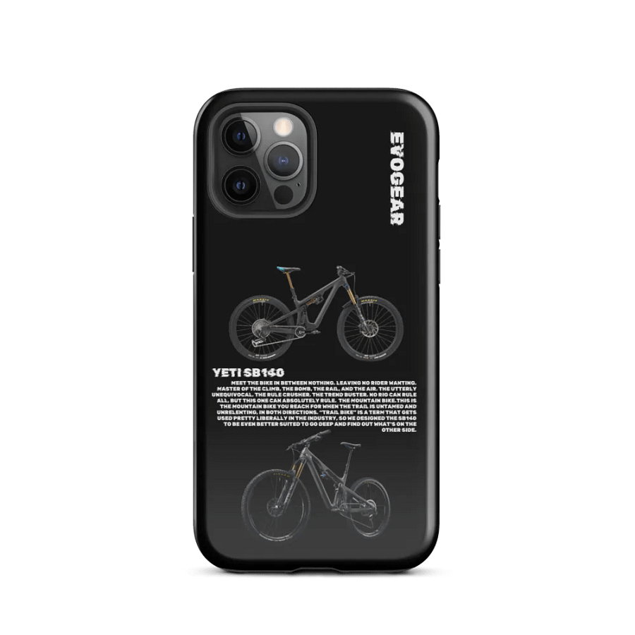 Black SB140 iPhone Case product image (2)