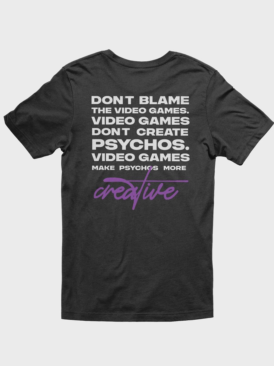 Creative Psycho - Black Tee product image (3)
