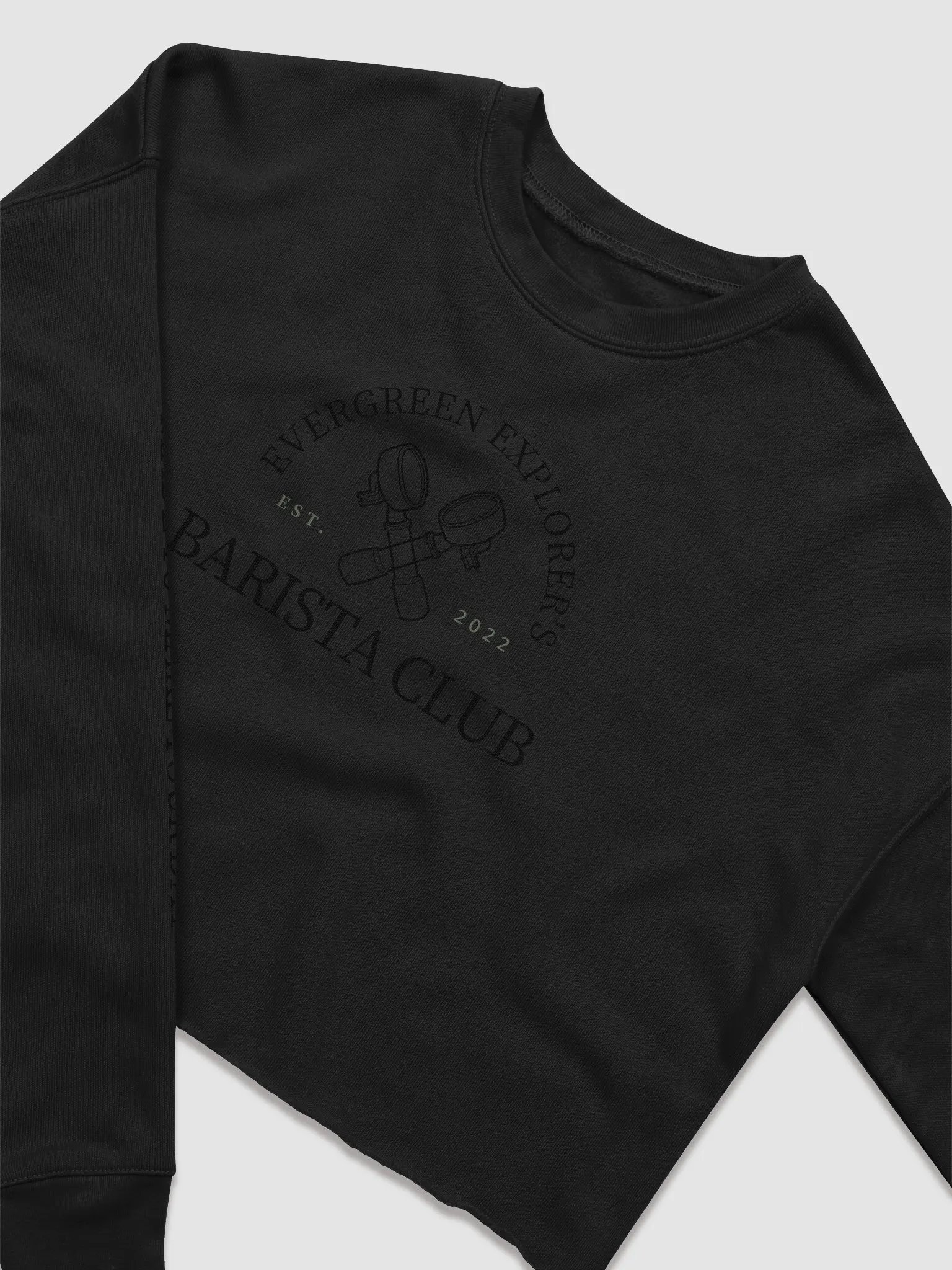 Barista Cropped Crewneck | Coffee Club product image (4)