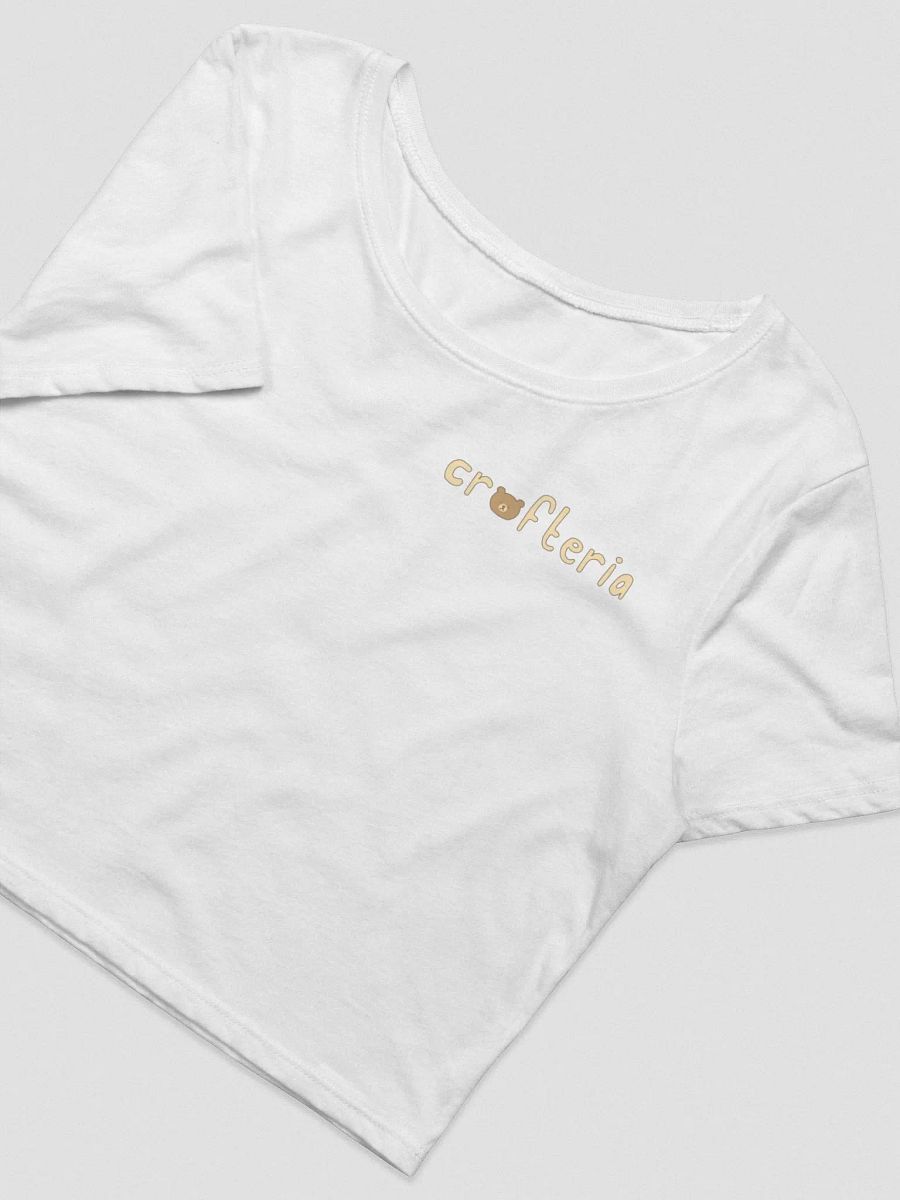 Crofteria Bear Text - Crop Tee product image (2)