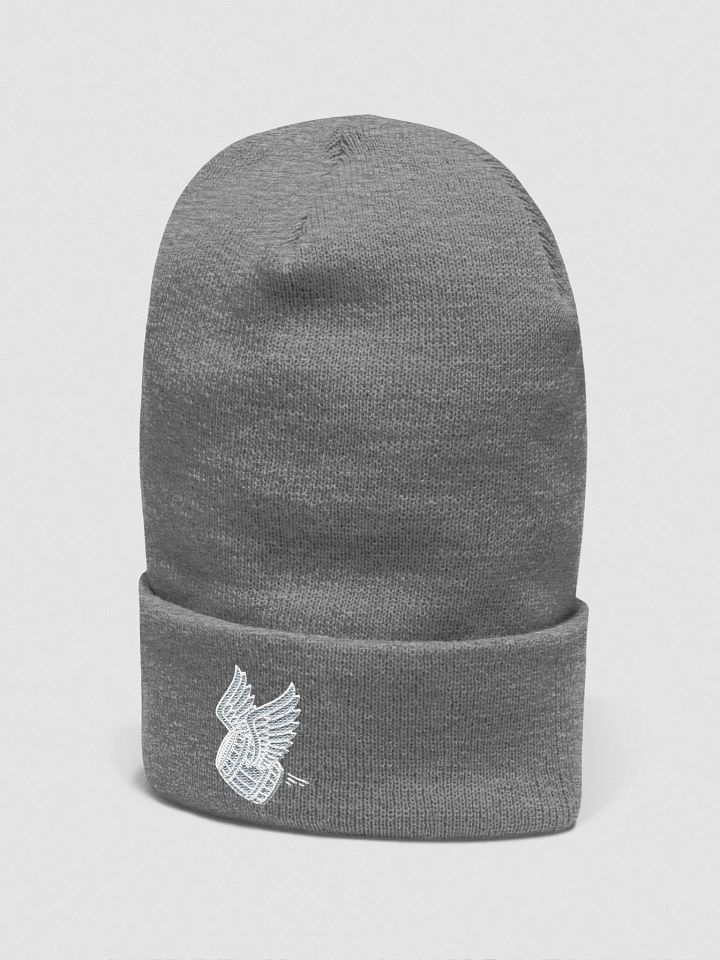 Heather Grey Beenie product image (2)