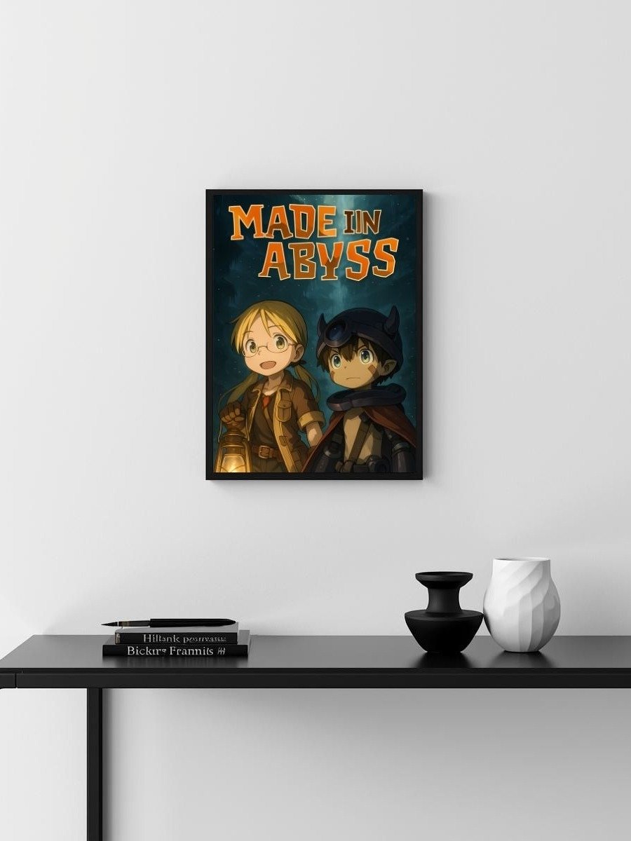 Made in Abyss – Riko & Reg Into the Abyss – 8x10 Metal Print product image (3)