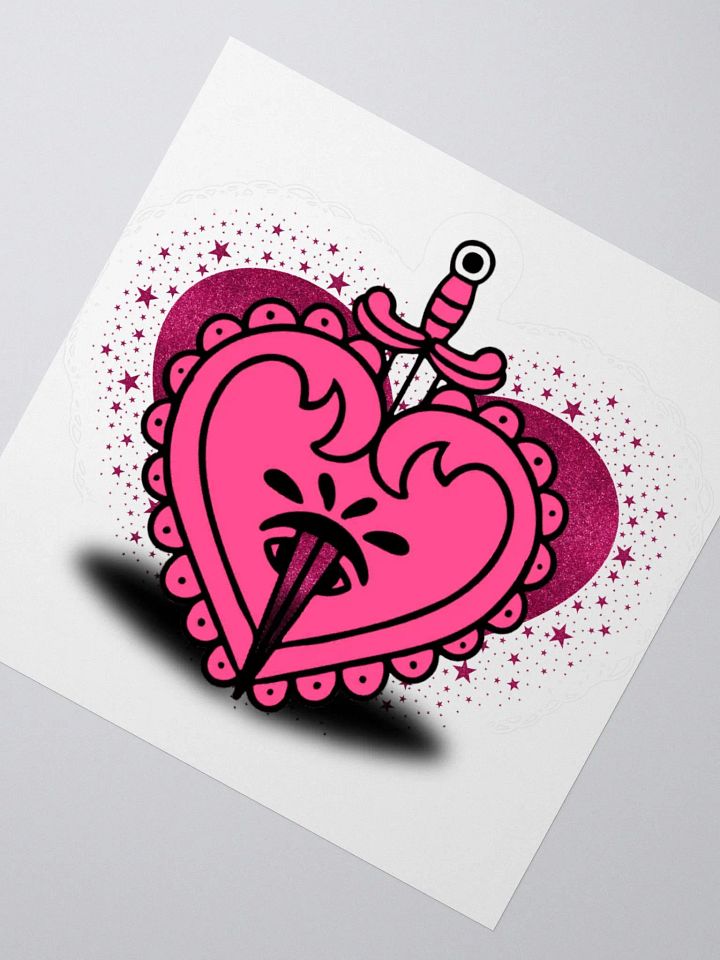 Heartbreak Warrior Stickers product image (6)