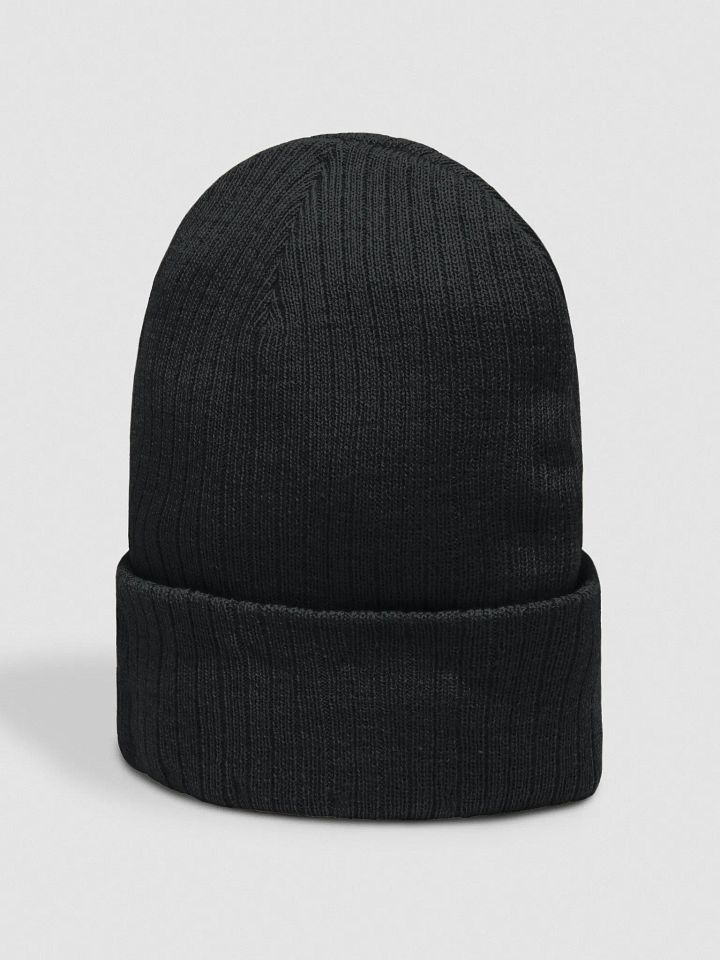 Scripted Love Ribbed Beanie product image (2)