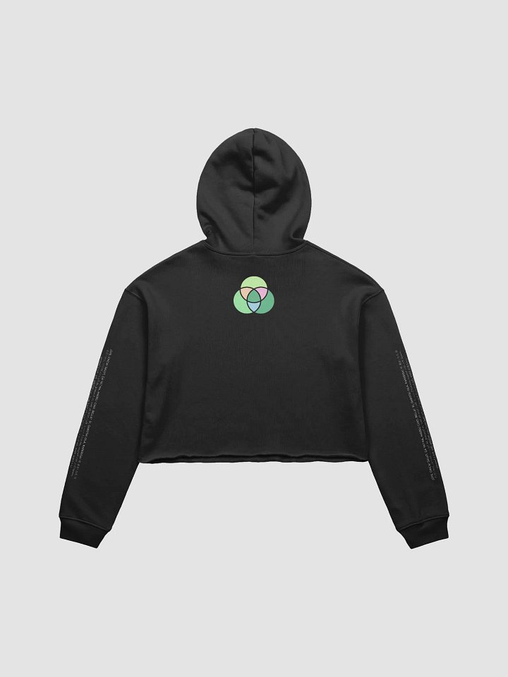 Hey, Girl International High Performance Crop Hoodie product image (2)