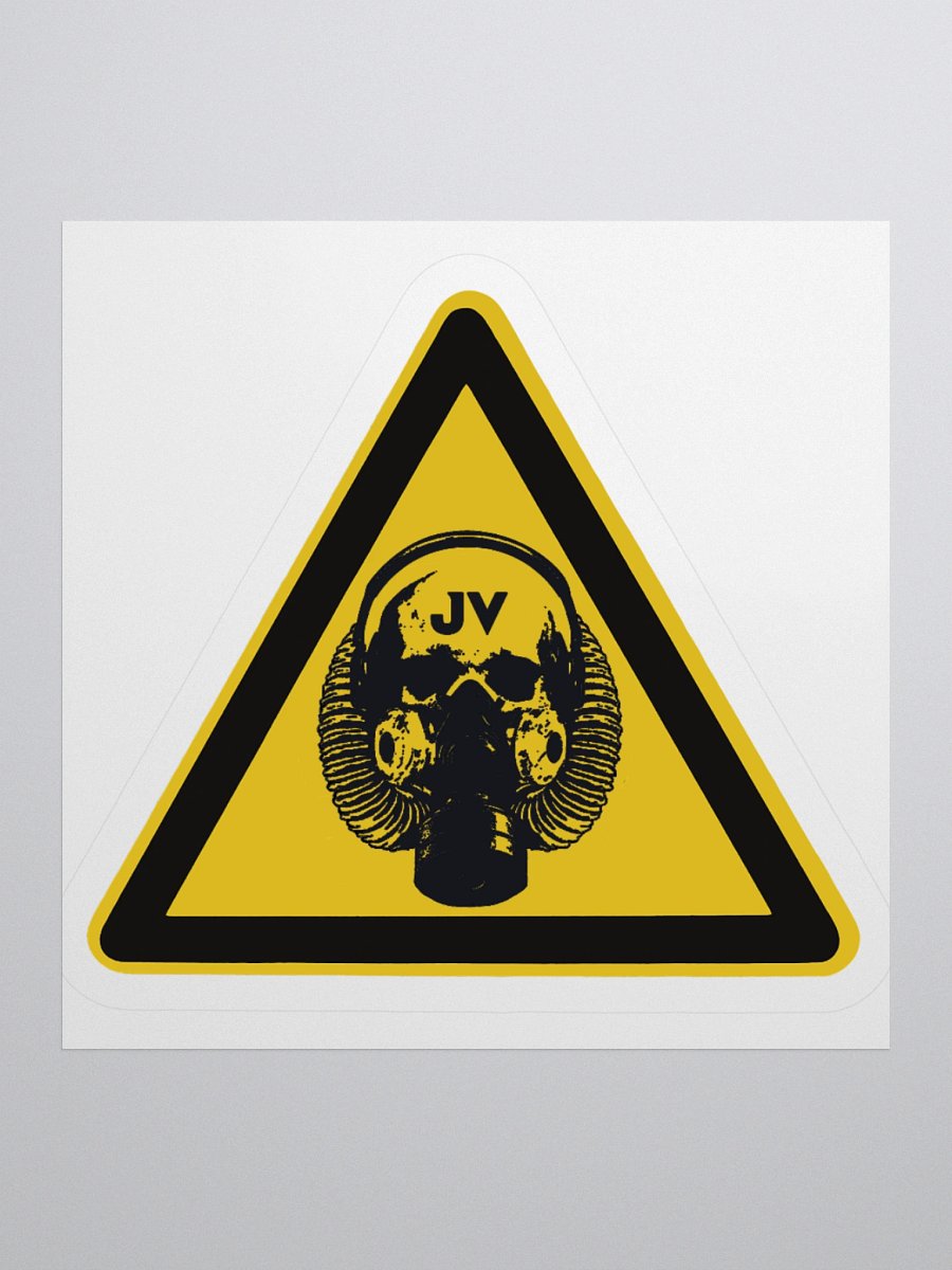JOE VIRUS CAUTION STICKER product image (1)