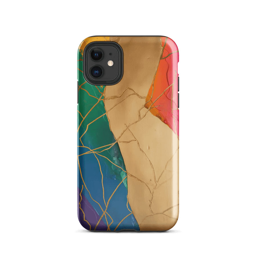 Elegant Kintsugi Tough iPhone Case product image (47)