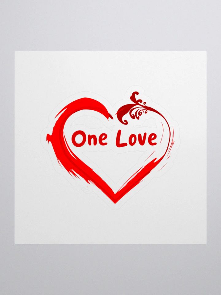 One Love Stickers product image (1)