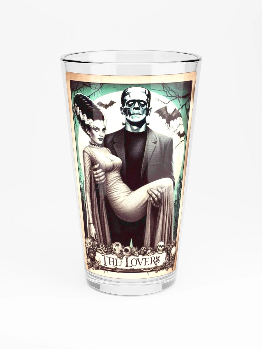 Horror Movie Lovers Tarot Shaker Pint Glass product image (3)