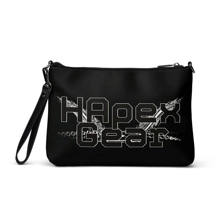 Crossbody Bag - Black - Black HApex Gear White Logo product image (2)