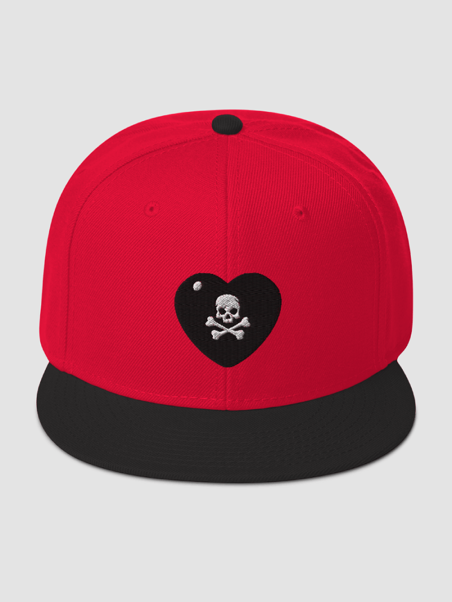 [IrishJohnGames] Skull Heart Snapback Otto Cap product image (3)