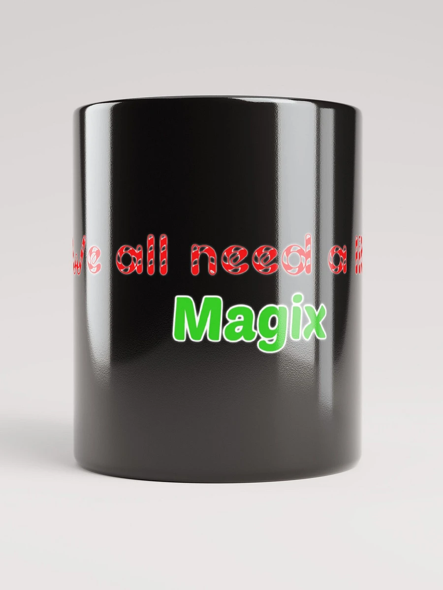 Christmas Magix Mug (black glossy) product image (5)