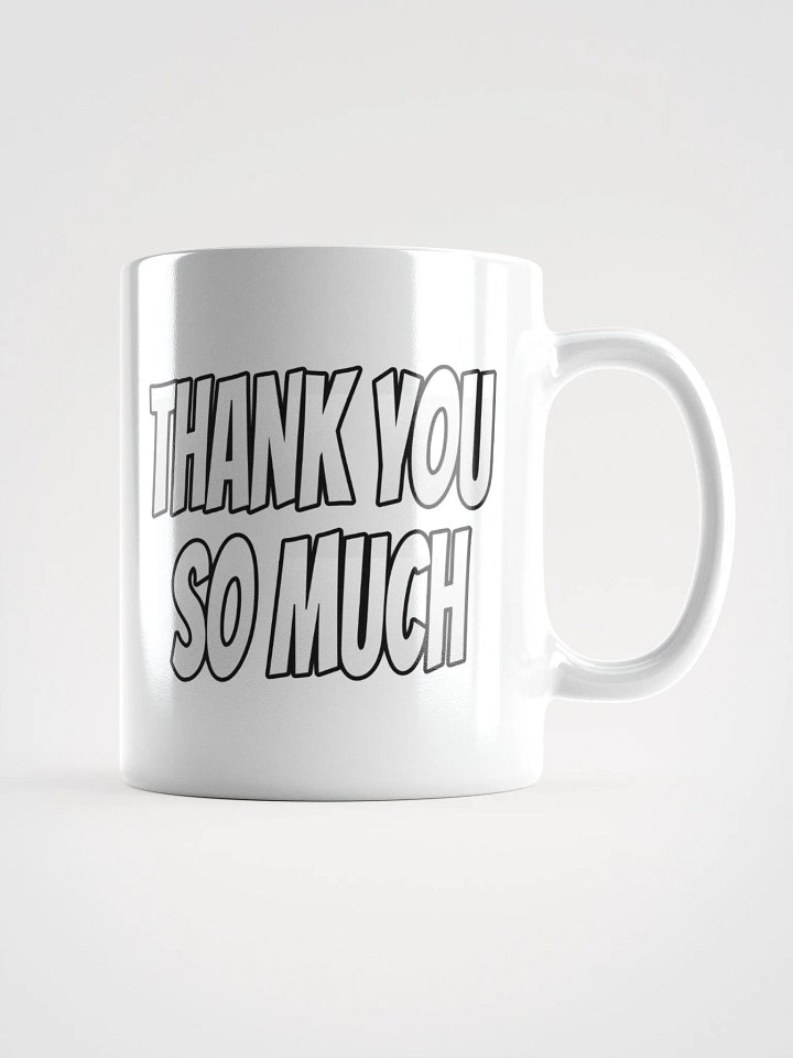 Thank you so much Mug product image (1)