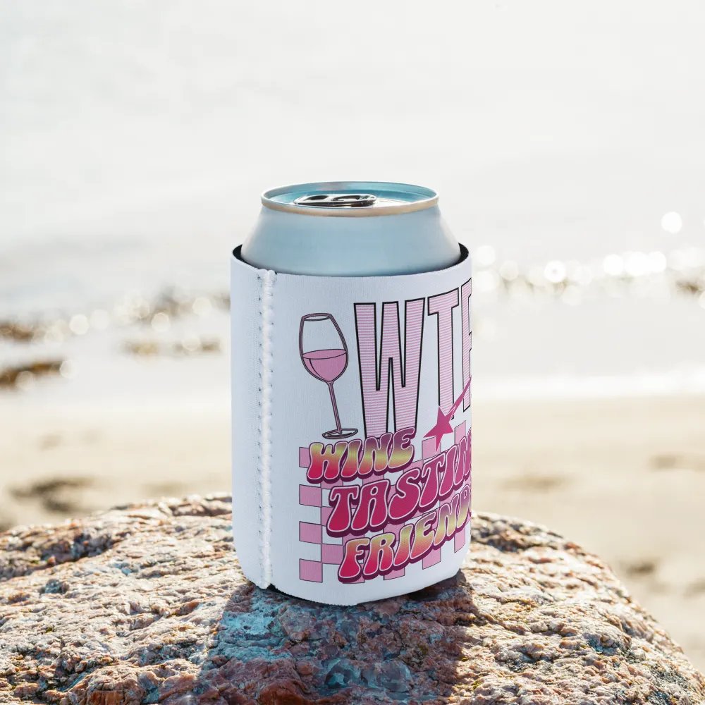 WTF Wine Tasting Friends Can Cooler product image (9)