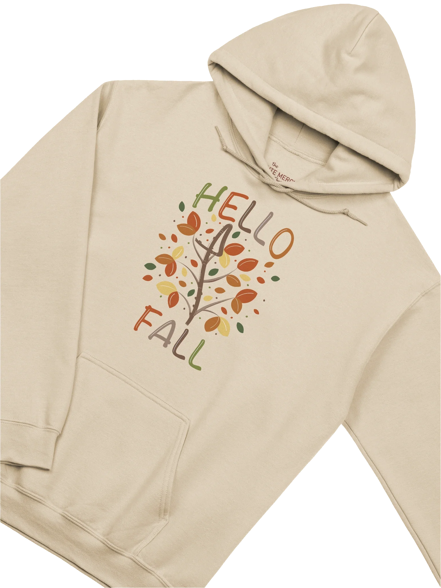 Hello Fall Hoodie Contrabass Flute product image (5)