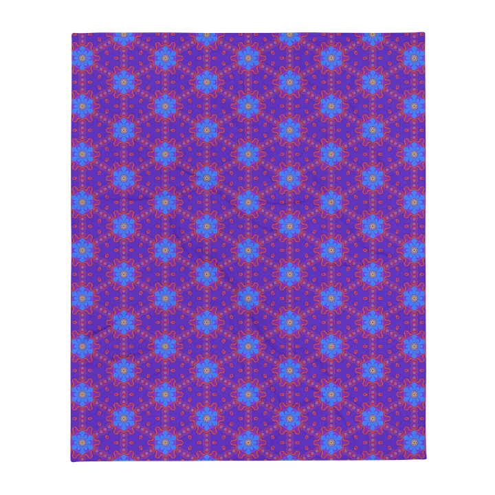 Pink and Purple Geometric Pattern I Blanket product image (13)