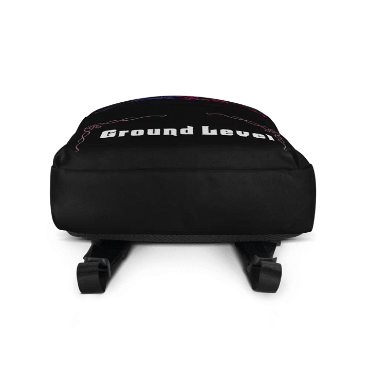 Blk & Pnk Back Pack with Pocket product image (1)