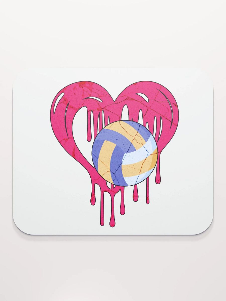 Heart Volleyball Mouse Pad product image (3)