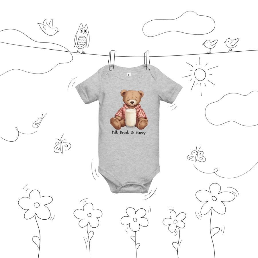 Cozy Teddy Baby Onesie product image (36)