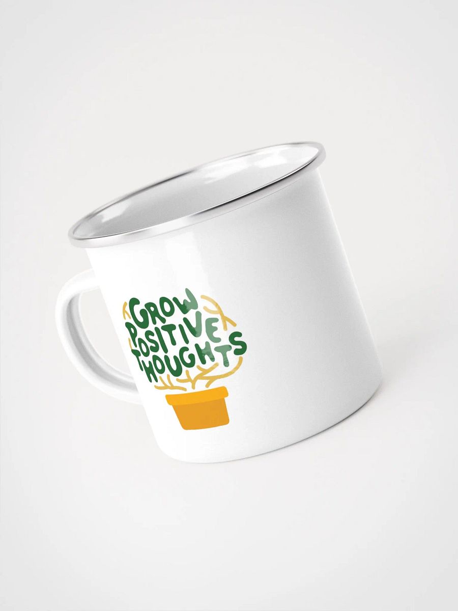 Grow Positive Thoughts Enamel Mug product image (4)