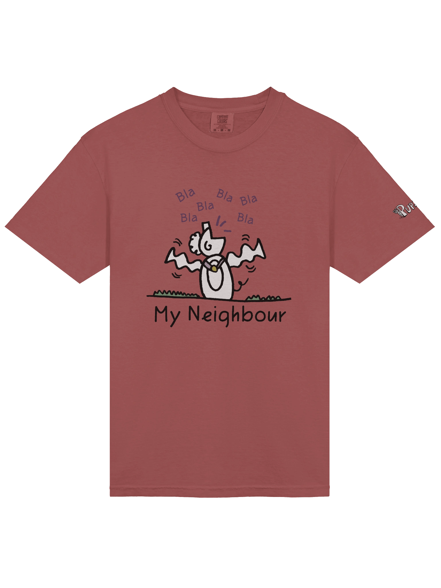 'My Neighbour' Pupsies! Heavyweight T-Shirt product image (3)