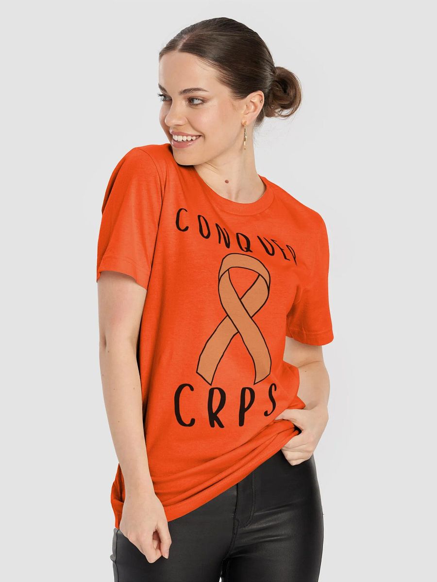 LIMITED EDITION- Classic Conquer CRPS Do Not Touch LEFT Arm 'Supersoft' Orange T-Shirt product image (8)