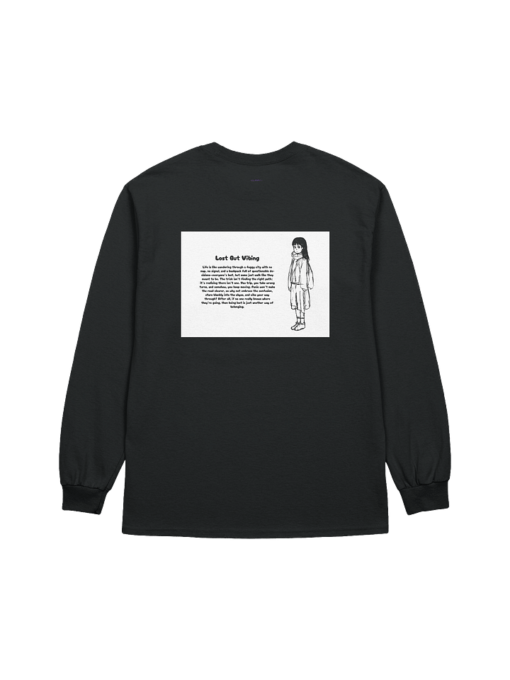 Lost But Vibing Long Sleeve Tee product image (7)