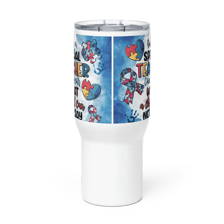 Heartfelt Teacher Tribute Travel Tumbler product image (3)