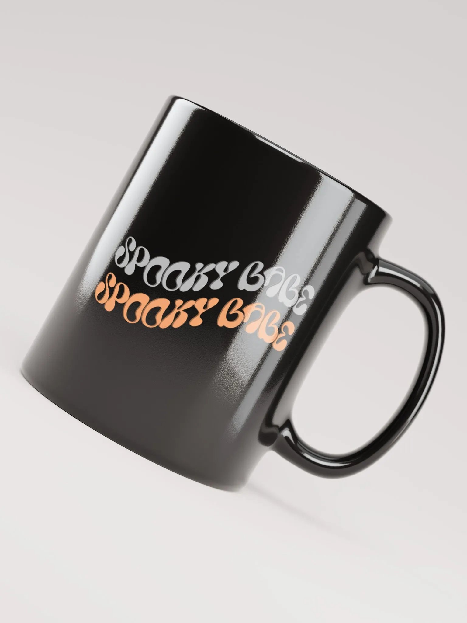 Spooky Babe Black Glossy Mug product image (3)