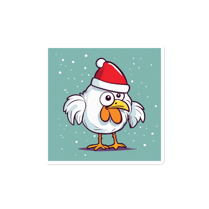 Santa Cluck Die-Cut Magnets product image (2)