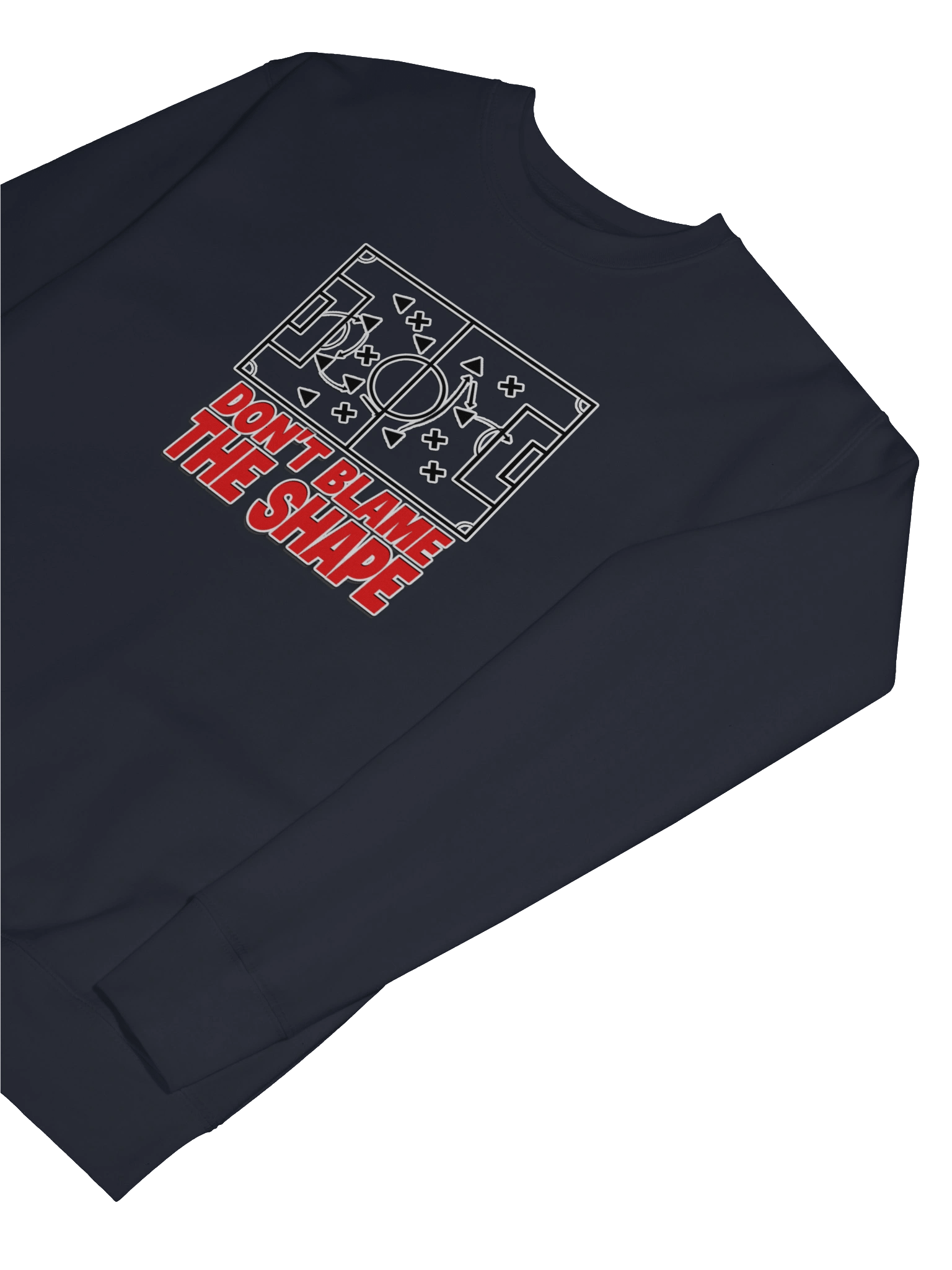 Cotton Heritage Premium Don't Blame The Shape Sweatshirt product image (9)