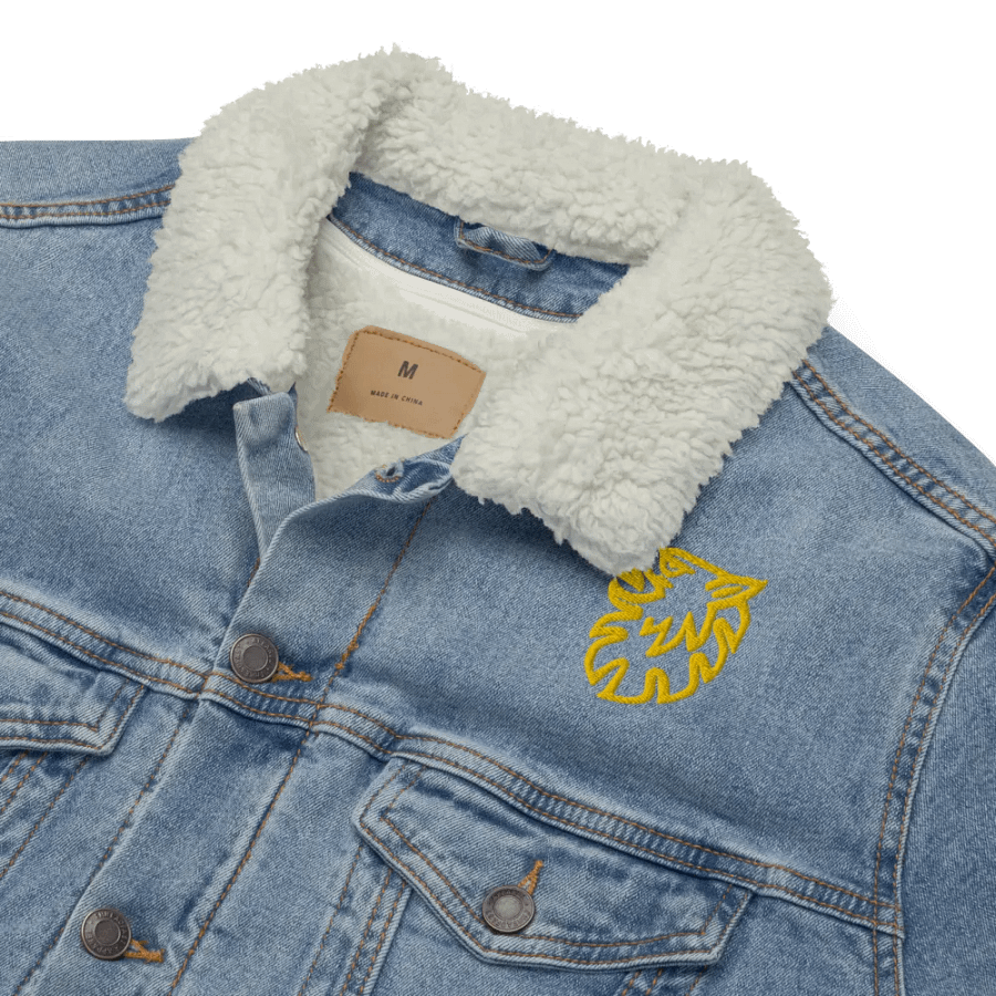 Sherpa Denim Jacket by Threadfast Apparel 372J/Gripen Yellow product image (9)