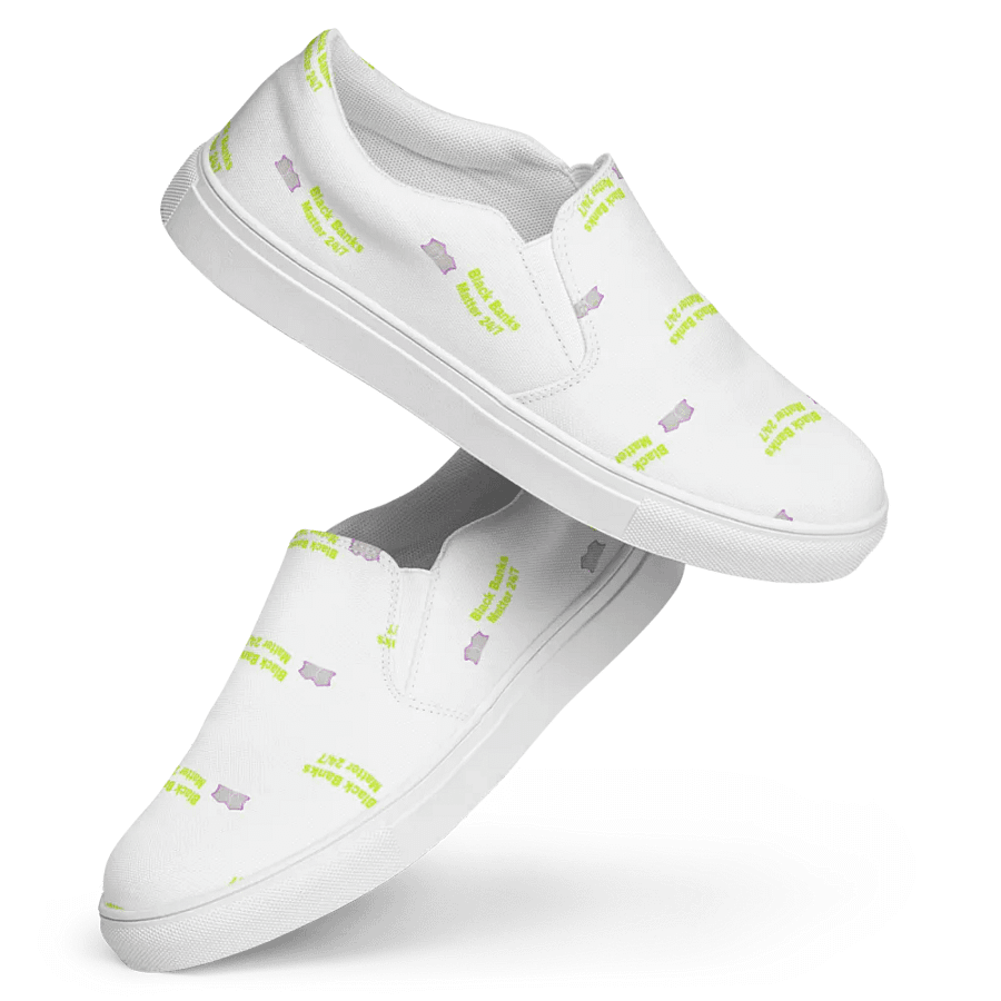 Ethereal Distortion Women's Slip-On Shoes product image (12)