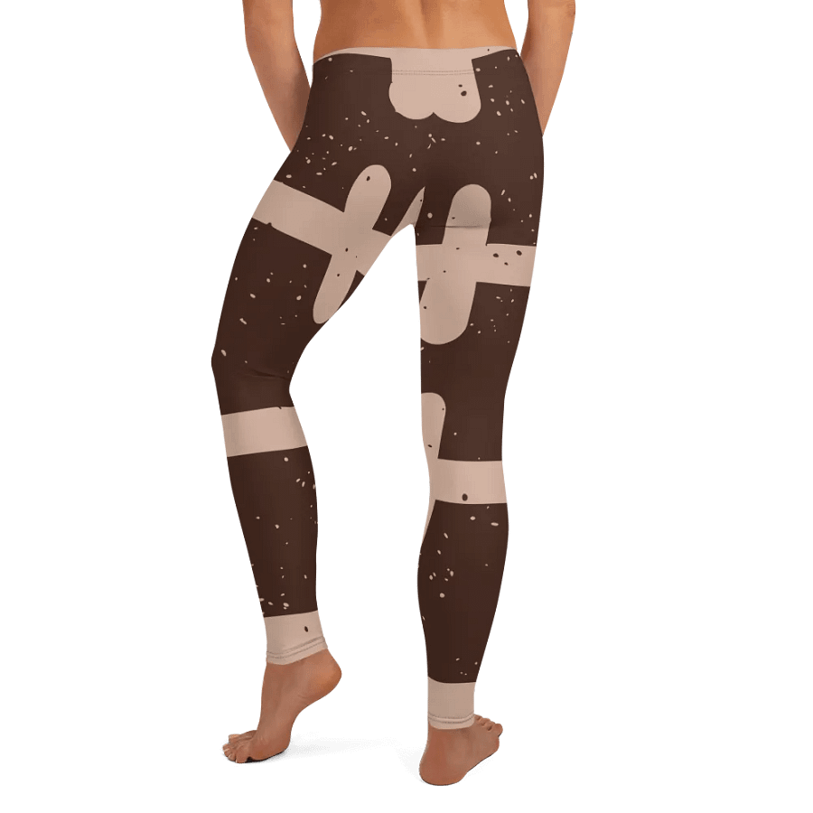 Customizable Textured Tan Lines Leggings product image (8)