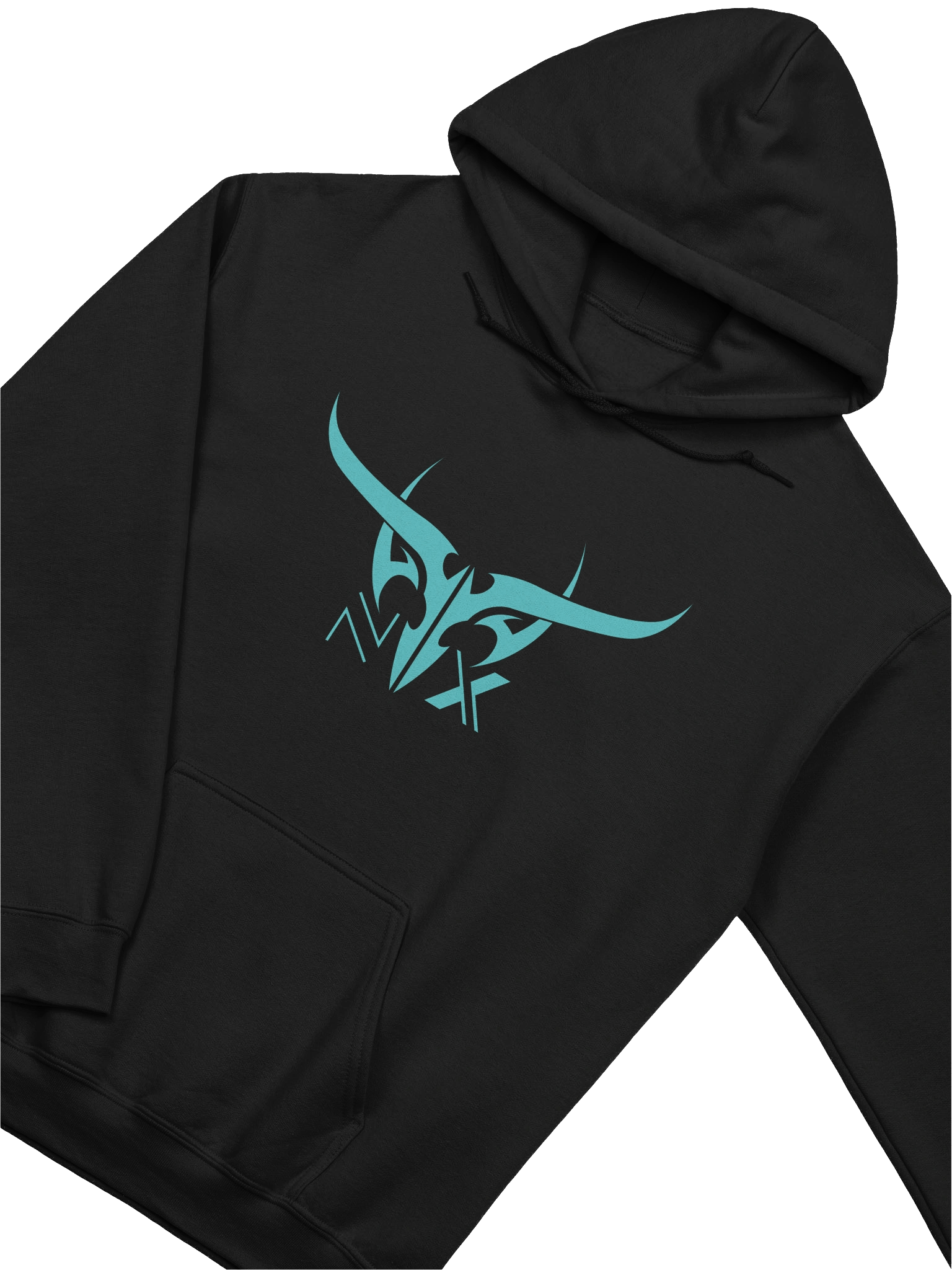 NTX Teal Skull Hoodie product image (3)